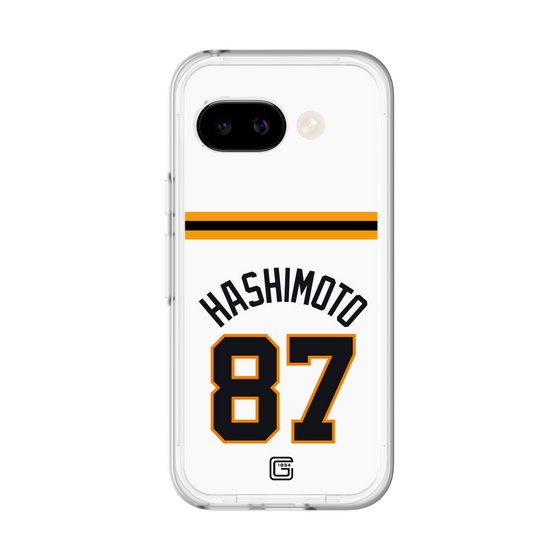 スリムプロテクションプレミアムケース［ 読売ジャイアンツ - #87 HASHIMOTO - ホーム ］