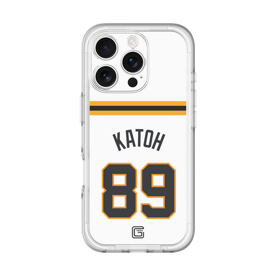 スリムプロテクションプレミアムケース［ 読売ジャイアンツ - #89 KATOH - ホーム ］