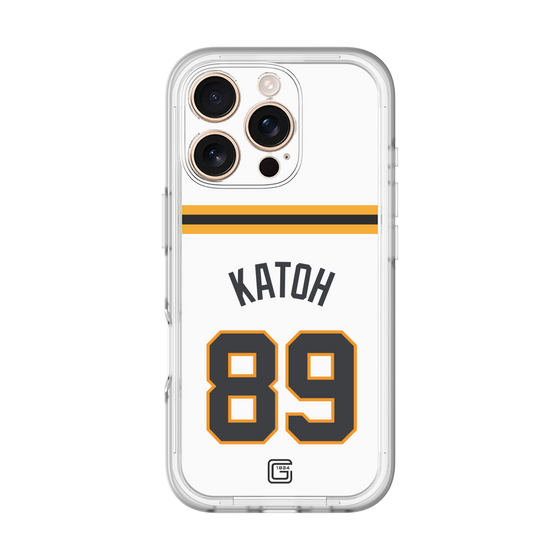 スリムプロテクションプレミアムケース［ 読売ジャイアンツ - #89 KATOH - ホーム ］