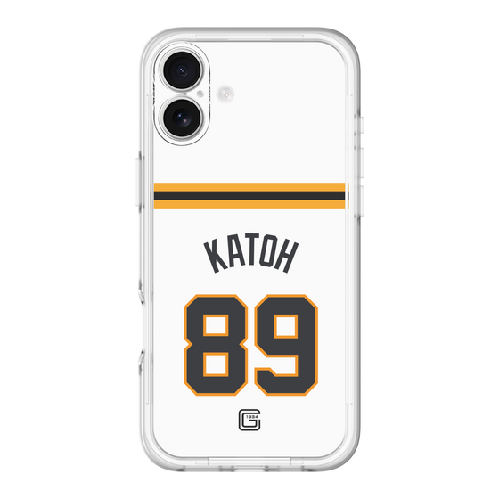 スリムプロテクションプレミアムケース［ 読売ジャイアンツ - #89 KATOH - ホーム ］