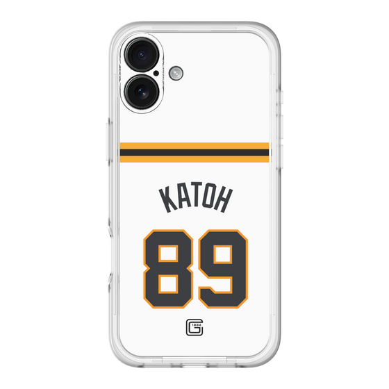スリムプロテクションプレミアムケース［ 読売ジャイアンツ - #89 KATOH - ホーム ］