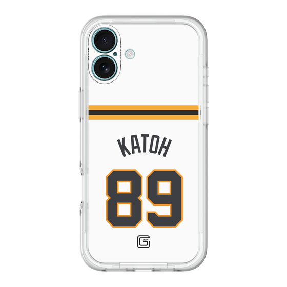 スリムプロテクションプレミアムケース［ 読売ジャイアンツ - #89 KATOH - ホーム ］