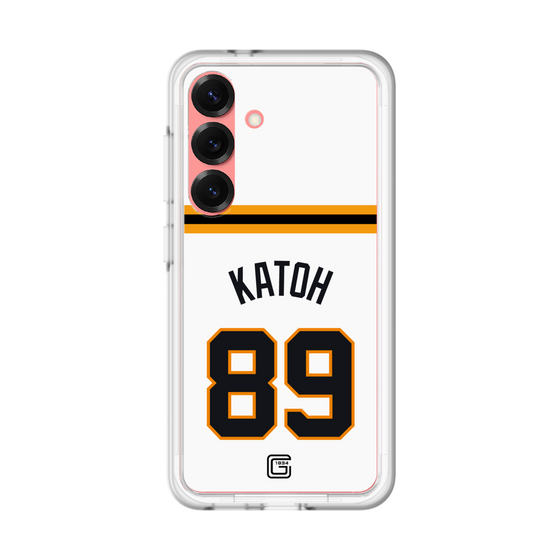 スリムプロテクションプレミアムケース［ 読売ジャイアンツ - #89 KATOH - ホーム ］
