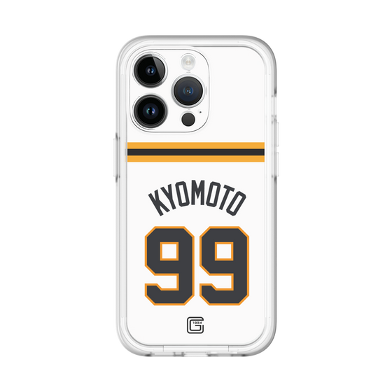 スリムプロテクションプレミアムケース［ 読売ジャイアンツ - #99 KYOMOTO - ホーム ］