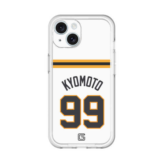 スリムプロテクションプレミアムケース［ 読売ジャイアンツ - #99 KYOMOTO - ホーム ］