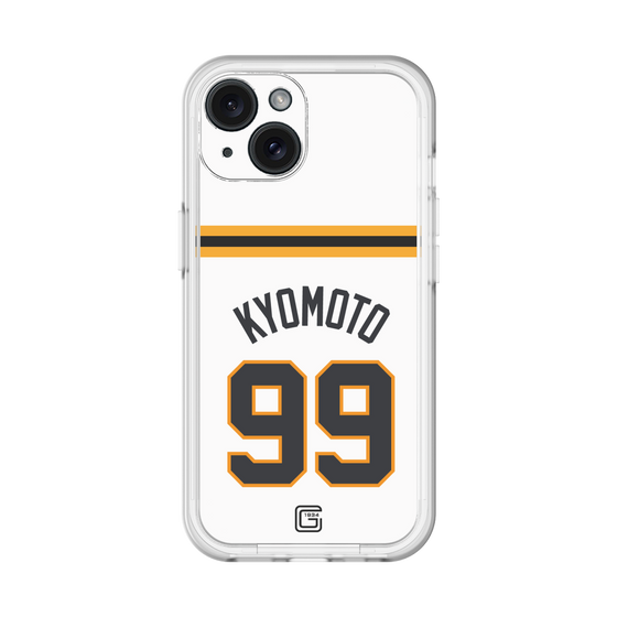 スリムプロテクションプレミアムケース［ 読売ジャイアンツ - #99 KYOMOTO - ホーム ］
