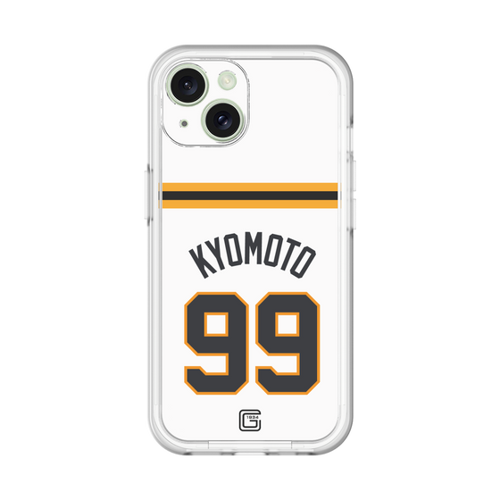 スリムプロテクションプレミアムケース［ 読売ジャイアンツ - #99 KYOMOTO - ホーム ］