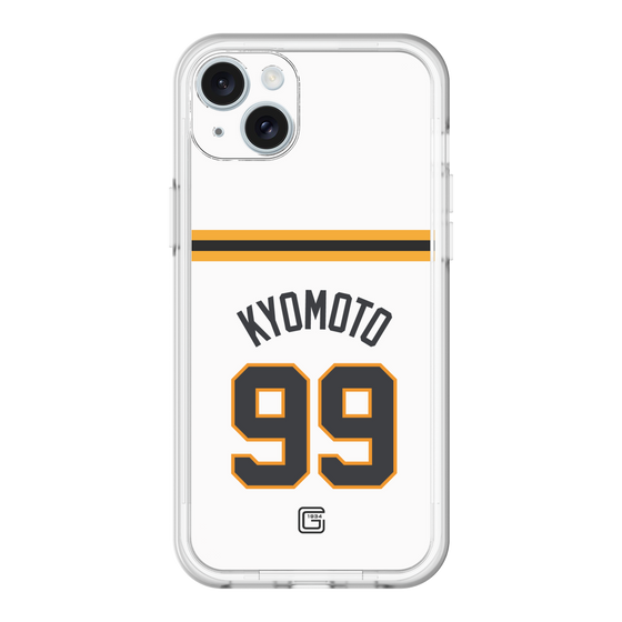 スリムプロテクションプレミアムケース［ 読売ジャイアンツ - #99 KYOMOTO - ホーム ］