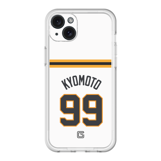 スリムプロテクションプレミアムケース［ 読売ジャイアンツ - #99 KYOMOTO - ホーム ］