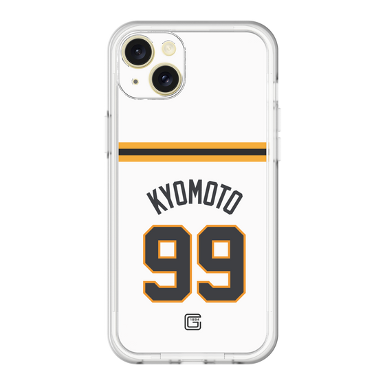 スリムプロテクションプレミアムケース［ 読売ジャイアンツ - #99 KYOMOTO - ホーム ］