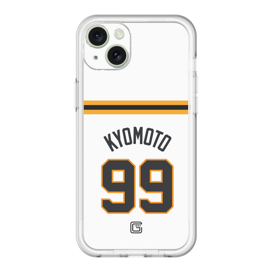 スリムプロテクションプレミアムケース［ 読売ジャイアンツ - #99 KYOMOTO - ホーム ］