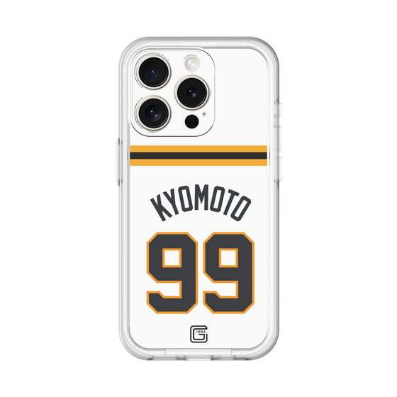 スリムプロテクションプレミアムケース［ 読売ジャイアンツ - #99 KYOMOTO - ホーム ］