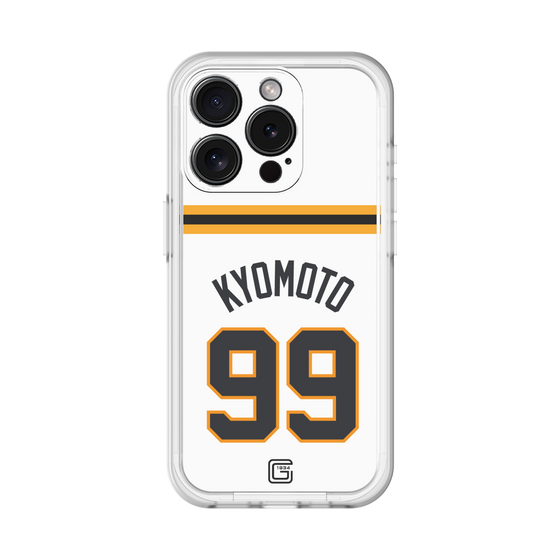 スリムプロテクションプレミアムケース［ 読売ジャイアンツ - #99 KYOMOTO - ホーム ］
