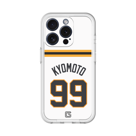 スリムプロテクションプレミアムケース［ 読売ジャイアンツ - #99 KYOMOTO - ホーム ］