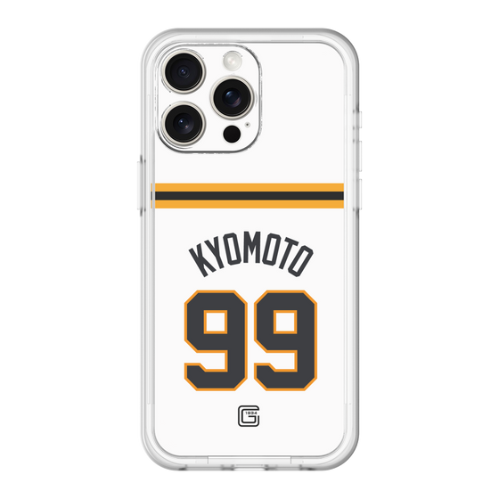 スリムプロテクションプレミアムケース［ 読売ジャイアンツ - #99 KYOMOTO - ホーム ］