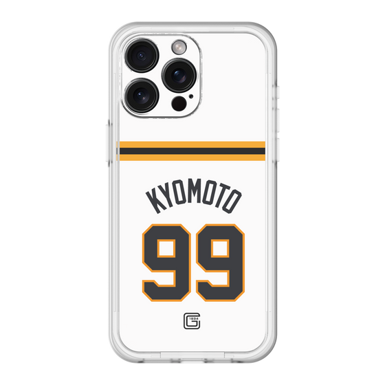 スリムプロテクションプレミアムケース［ 読売ジャイアンツ - #99 KYOMOTO - ホーム ］