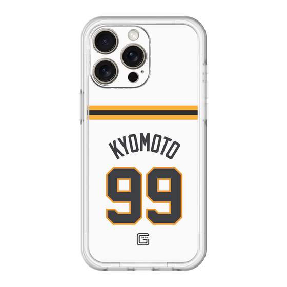 スリムプロテクションプレミアムケース［ 読売ジャイアンツ - #99 KYOMOTO - ホーム ］