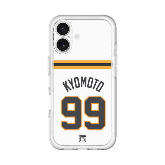 スリムプロテクションプレミアムケース［ 読売ジャイアンツ - #99 KYOMOTO - ホーム ］