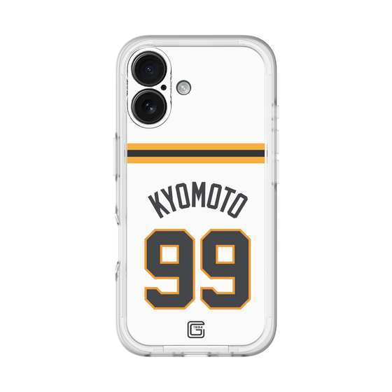 スリムプロテクションプレミアムケース［ 読売ジャイアンツ - #99 KYOMOTO - ホーム ］