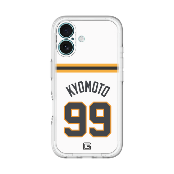 スリムプロテクションプレミアムケース［ 読売ジャイアンツ - #99 KYOMOTO - ホーム ］