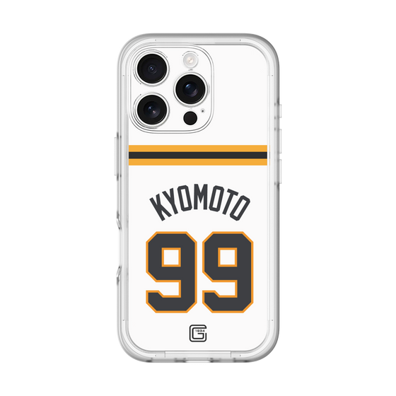スリムプロテクションプレミアムケース［ 読売ジャイアンツ - #99 KYOMOTO - ホーム ］