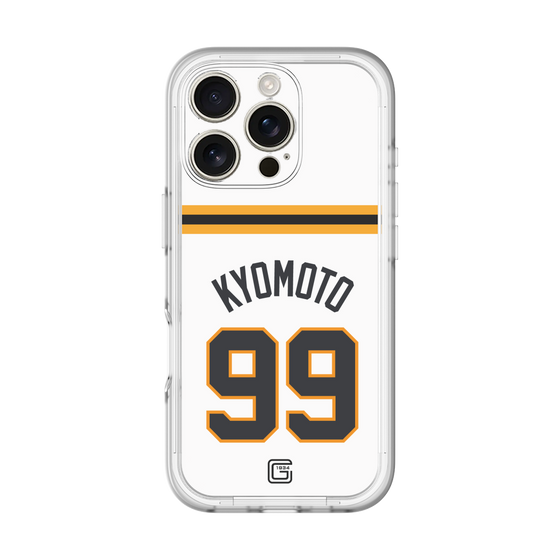 スリムプロテクションプレミアムケース［ 読売ジャイアンツ - #99 KYOMOTO - ホーム ］