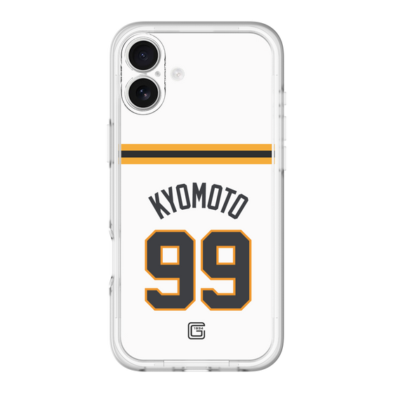 スリムプロテクションプレミアムケース［ 読売ジャイアンツ - #99 KYOMOTO - ホーム ］