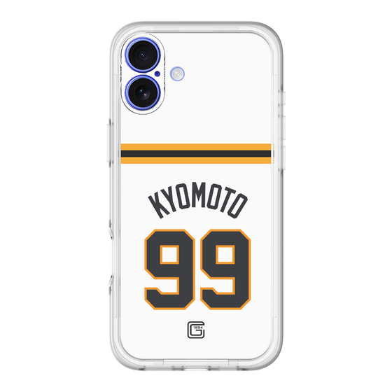スリムプロテクションプレミアムケース［ 読売ジャイアンツ - #99 KYOMOTO - ホーム ］
