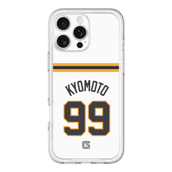 スリムプロテクションプレミアムケース［ 読売ジャイアンツ - #99 KYOMOTO - ホーム ］