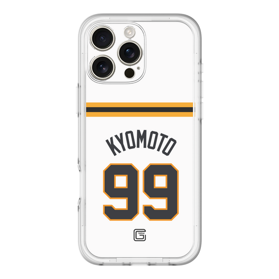 スリムプロテクションプレミアムケース［ 読売ジャイアンツ - #99 KYOMOTO - ホーム ］