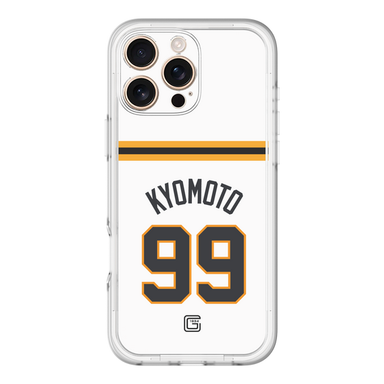 スリムプロテクションプレミアムケース［ 読売ジャイアンツ - #99 KYOMOTO - ホーム ］