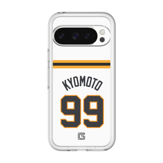 スリムプロテクションプレミアムケース［ 読売ジャイアンツ - #99 KYOMOTO - ホーム ］