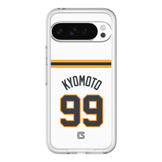スリムプロテクションプレミアムケース［ 読売ジャイアンツ - #99 KYOMOTO - ホーム ］