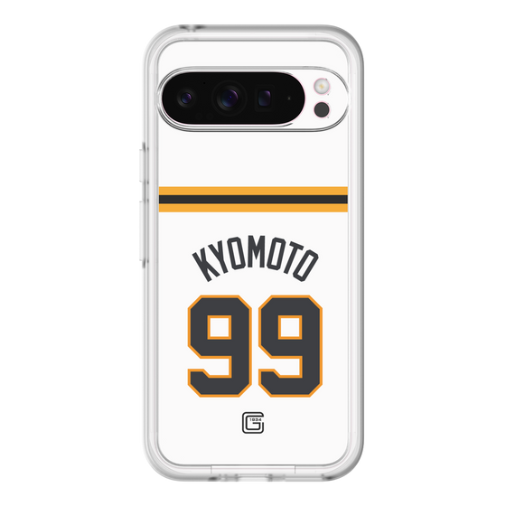 スリムプロテクションプレミアムケース［ 読売ジャイアンツ - #99 KYOMOTO - ホーム ］