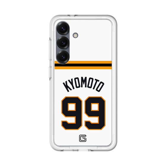 スリムプロテクションプレミアムケース［ 読売ジャイアンツ - #99 KYOMOTO - ホーム ］