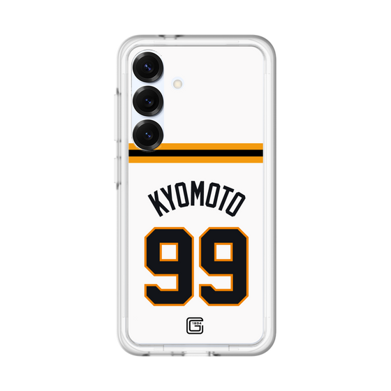 スリムプロテクションプレミアムケース［ 読売ジャイアンツ - #99 KYOMOTO - ホーム ］