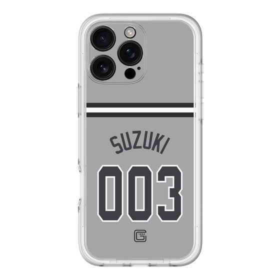スリムプロテクションプレミアムケース［ 読売ジャイアンツ - #003 SUZUKI - ビジター ］