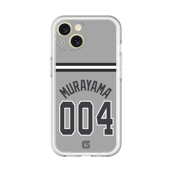 スリムプロテクションプレミアムケース［ 読売ジャイアンツ - #004 MURAYAMA - ビジター ］