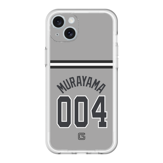 スリムプロテクションプレミアムケース［ 読売ジャイアンツ - #004 MURAYAMA - ビジター ］