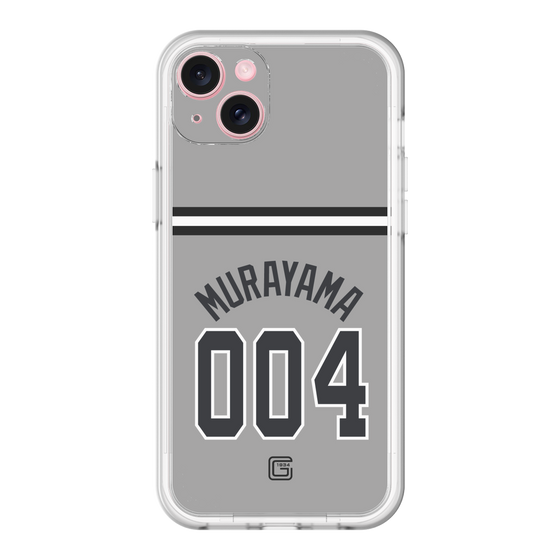 スリムプロテクションプレミアムケース［ 読売ジャイアンツ - #004 MURAYAMA - ビジター ］