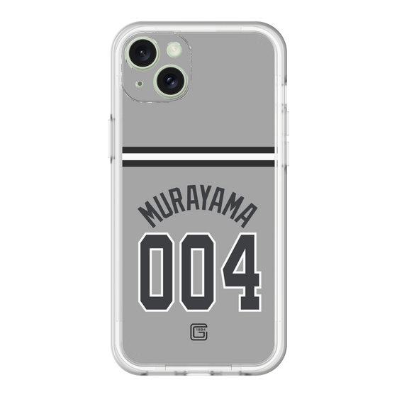 スリムプロテクションプレミアムケース［ 読売ジャイアンツ - #004 MURAYAMA - ビジター ］