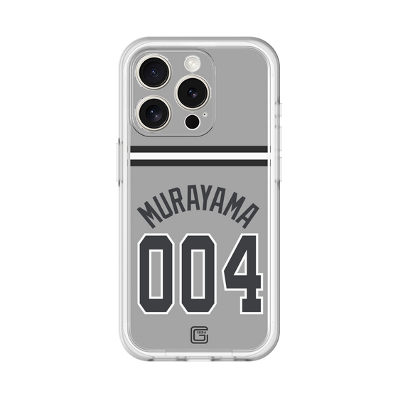 スリムプロテクションプレミアムケース［ 読売ジャイアンツ - #004 MURAYAMA - ビジター ］