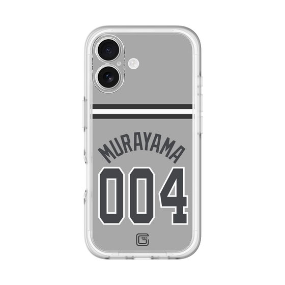 スリムプロテクションプレミアムケース［ 読売ジャイアンツ - #004 MURAYAMA - ビジター ］