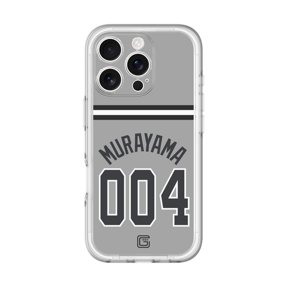 スリムプロテクションプレミアムケース［ 読売ジャイアンツ - #004 MURAYAMA - ビジター ］