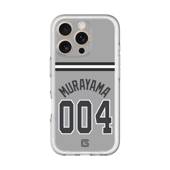 スリムプロテクションプレミアムケース［ 読売ジャイアンツ - #004 MURAYAMA - ビジター ］