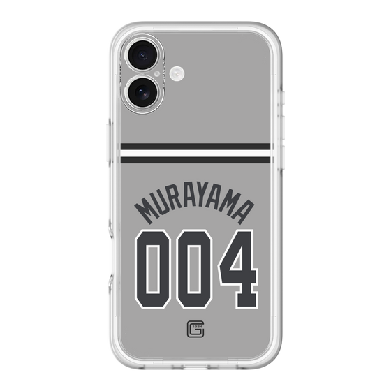 スリムプロテクションプレミアムケース［ 読売ジャイアンツ - #004 MURAYAMA - ビジター ］