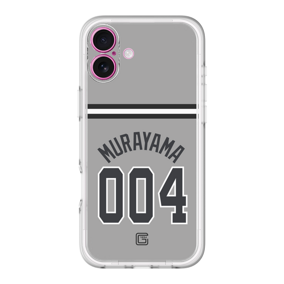 スリムプロテクションプレミアムケース［ 読売ジャイアンツ - #004 MURAYAMA - ビジター ］