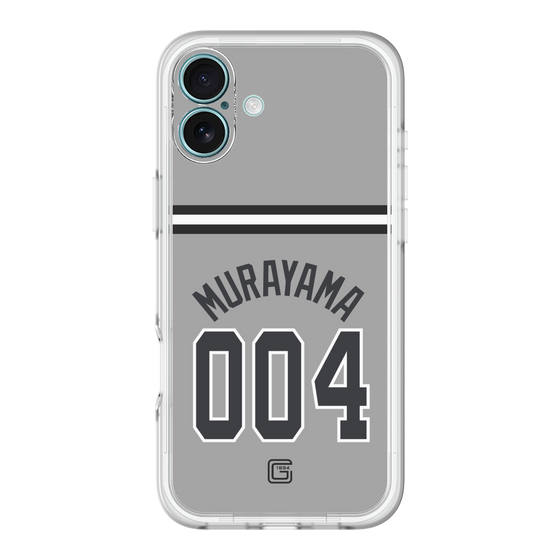 スリムプロテクションプレミアムケース［ 読売ジャイアンツ - #004 MURAYAMA - ビジター ］