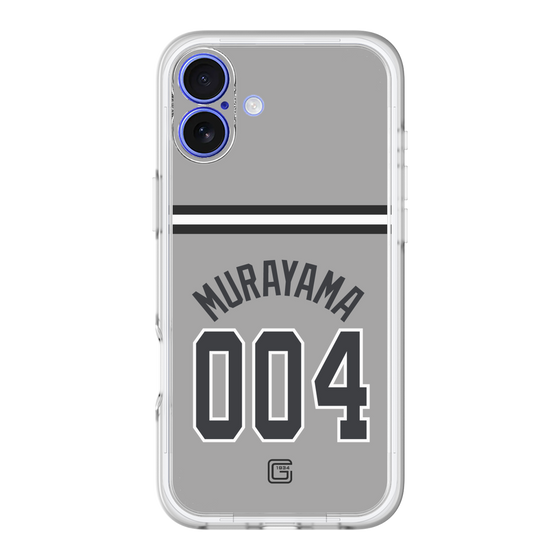 スリムプロテクションプレミアムケース［ 読売ジャイアンツ - #004 MURAYAMA - ビジター ］