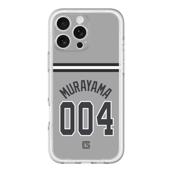 スリムプロテクションプレミアムケース［ 読売ジャイアンツ - #004 MURAYAMA - ビジター ］
